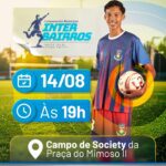 Abertura do Interbairros de Futebol Society acontece na próxima quinta-feira (14)