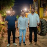 Prefeito Junior Marabá faz vistoria no início das obras de recapeamento asfáltico