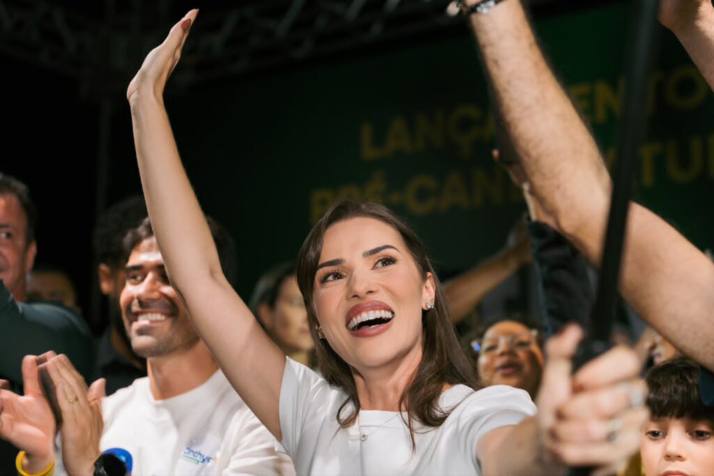 Cinthya Marabá demonstra força no lançamento da sua pré-candidatura