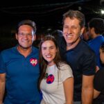 Cinthya Marabá participa do primeiro comício de campanha de Neto