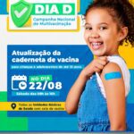 Sábado é “Dia D” da Campanha Nacional de Multivacinação em LEM