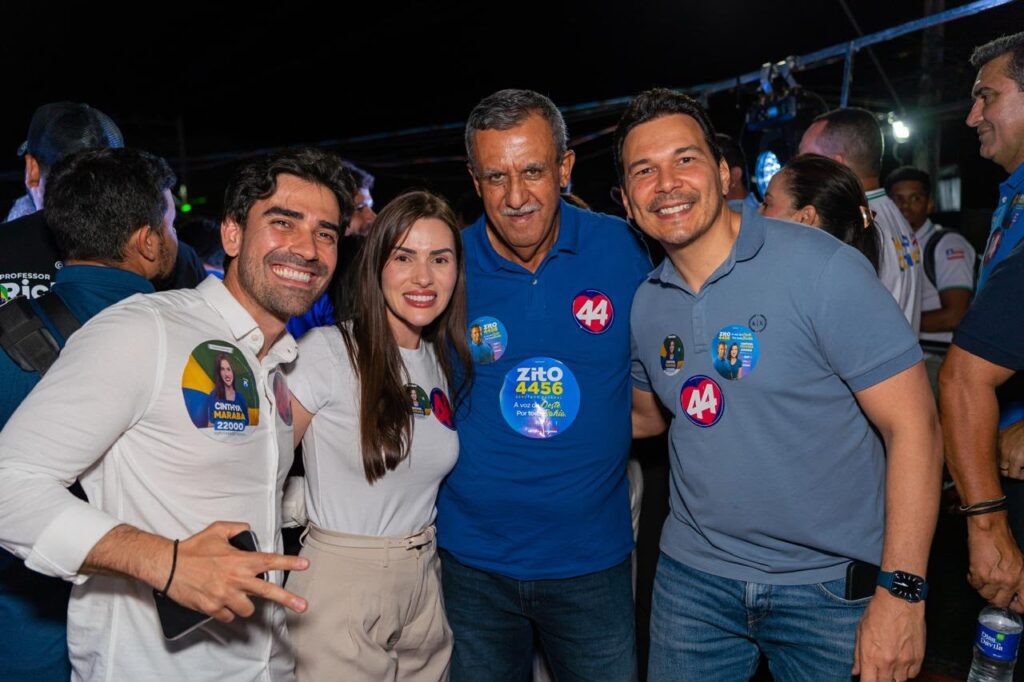 Zito e Cinthya Marabá convidam para grande comício de Neto, hoje em Barreiras