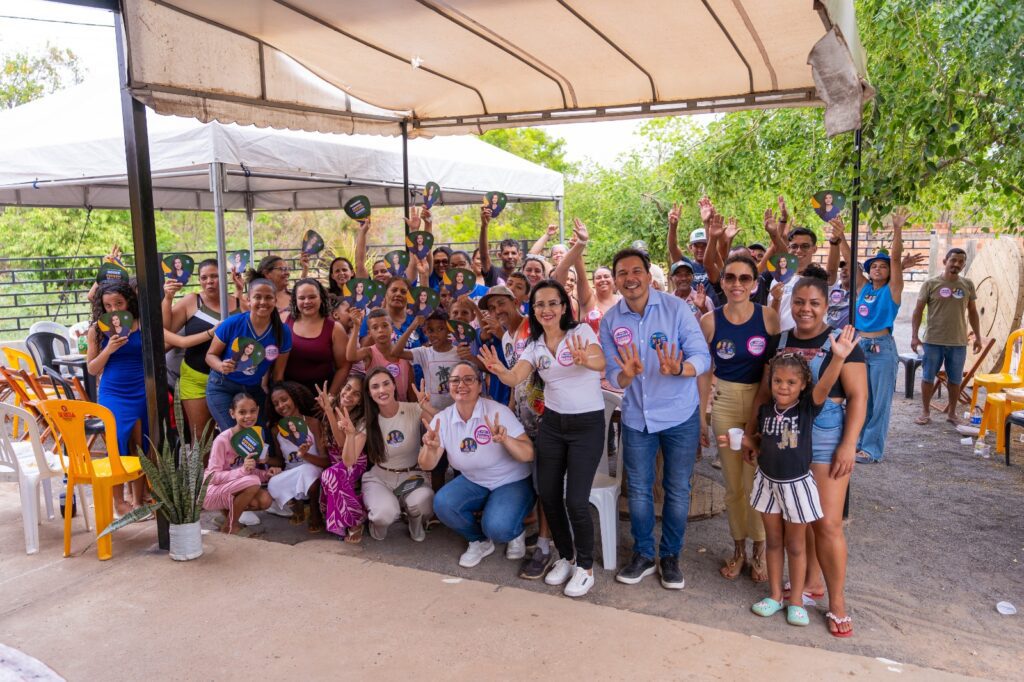 Cinthya Marabá participa de almoço com lideranças em Baraúna