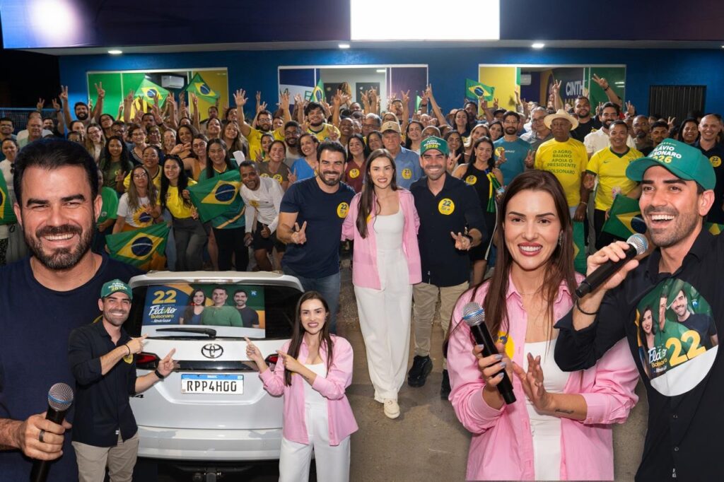 Oeste baiano: o prefeito Junior Marabá e a deputada eleita Cinthya Marabá iniciam 2º turno de Flávio Bolsonaro