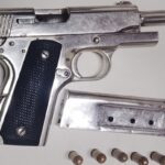 PM apreende pistola e conduz suspeito após disparos e agressões em João Dourado
