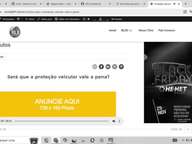 Disponíveis em todas as páginas de Categorias