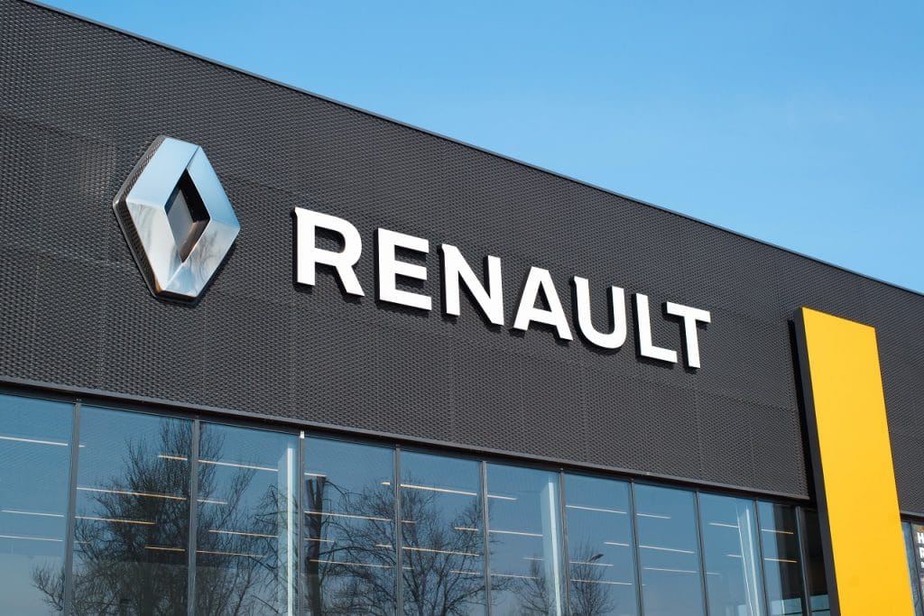 Fachada de concessionária da Renault