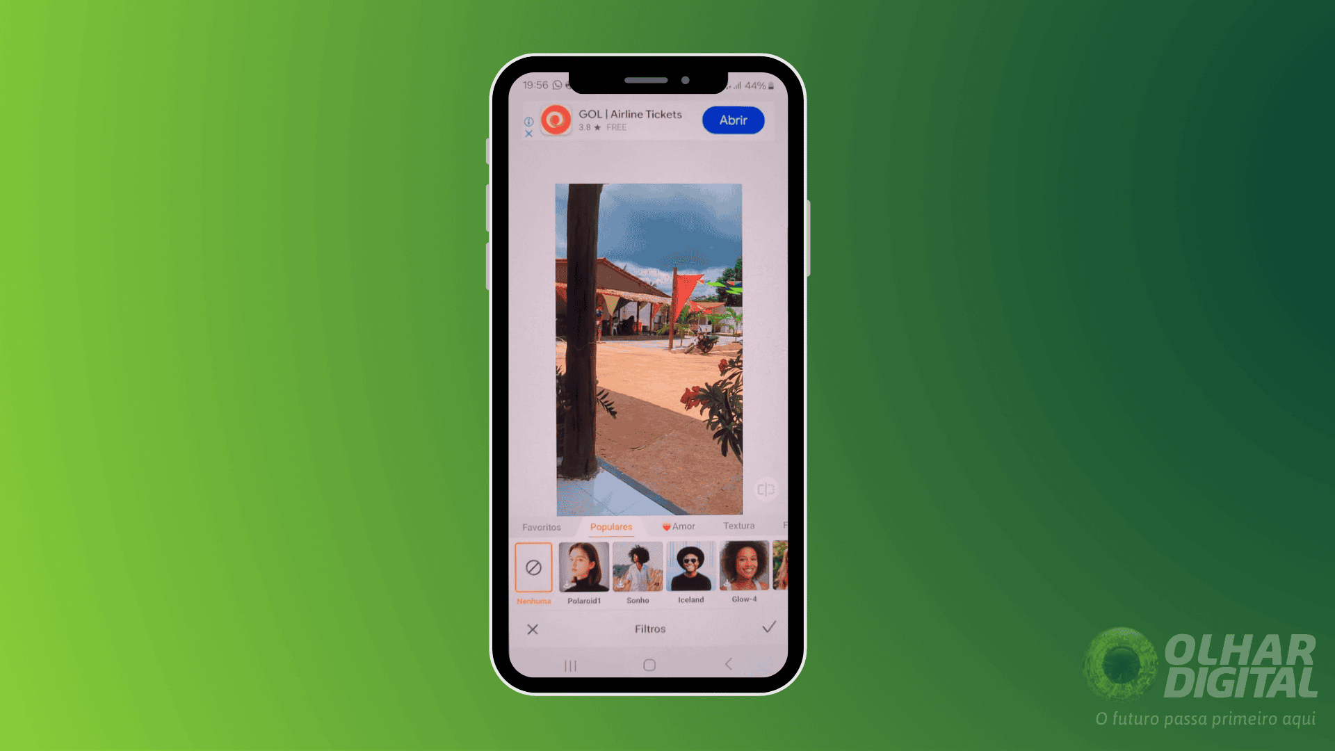 Passo 8 para usa o AirBrush