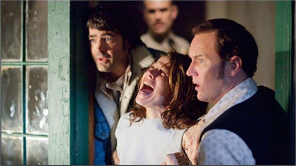 cena do filme A invocação do mal