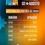 Último dia do AVIVA LEM 2026 reúne programação para toda a família e grandes atrações da música gospel