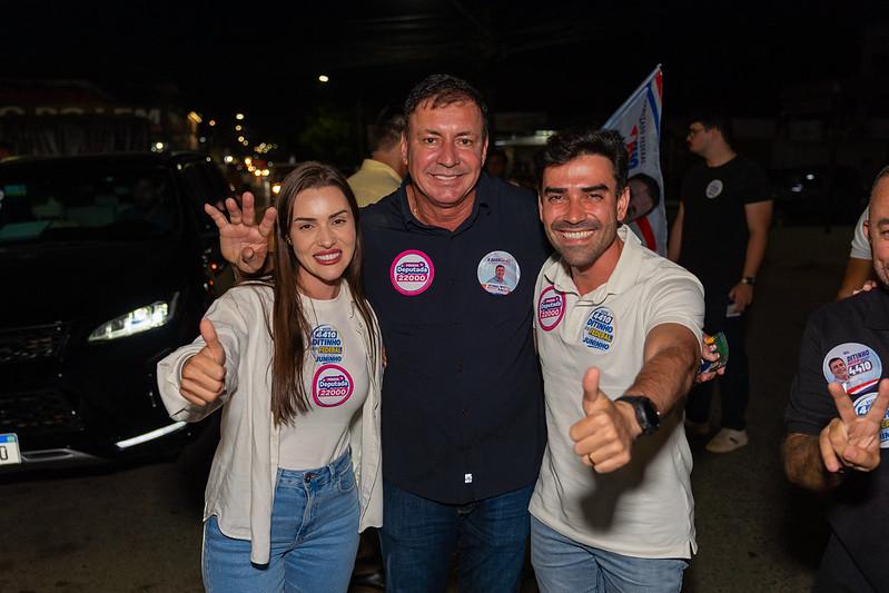 Campanha do candidato a deputado federal Ditinho Avivip ganha força em LEM